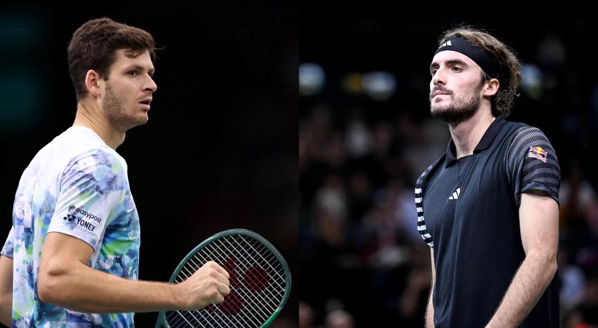 ATP Finals: Hubert Hurkacz jednak zagra? Stefanos Tsitsipas nie dokończył kolejnego treningu