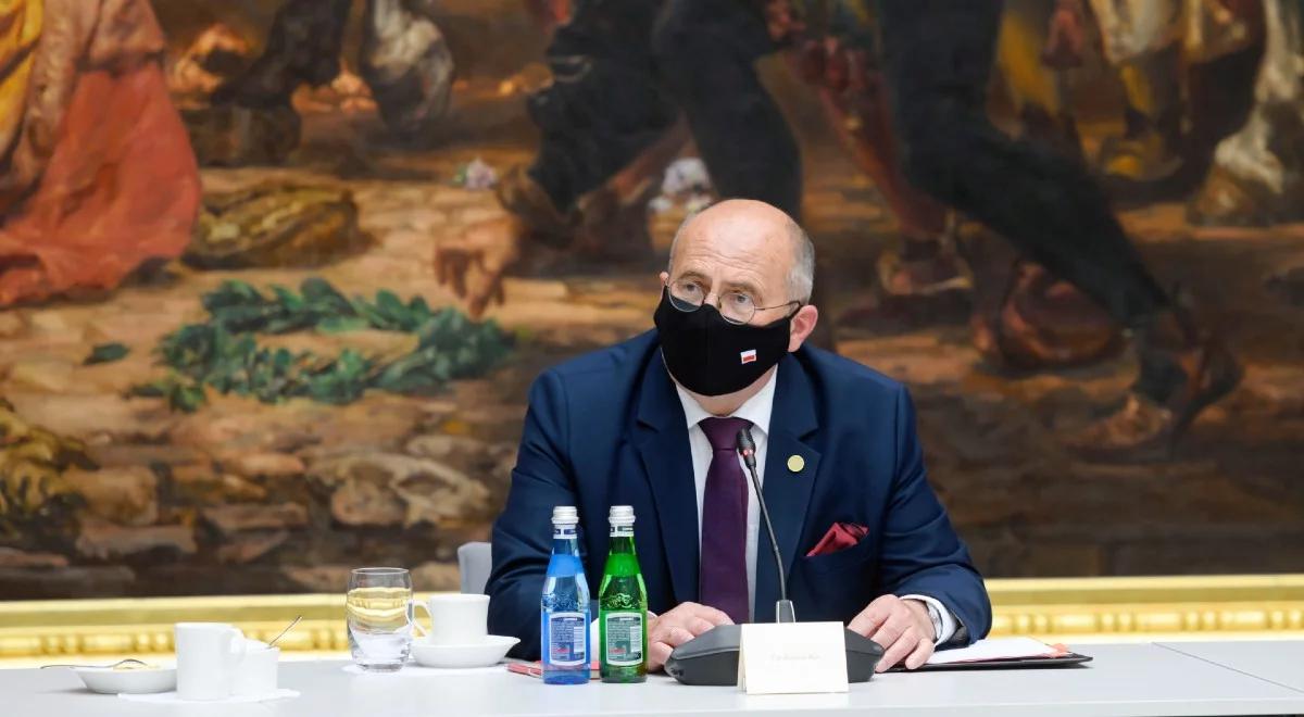 Spotkanie szefów MSZ V4. Zbigniew Rau: wyraziłem nieustające poparcie Polski dla rozszerzenia UE