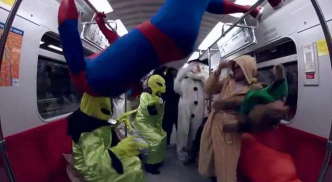 "Harlem Shake" w warszawskim metrze