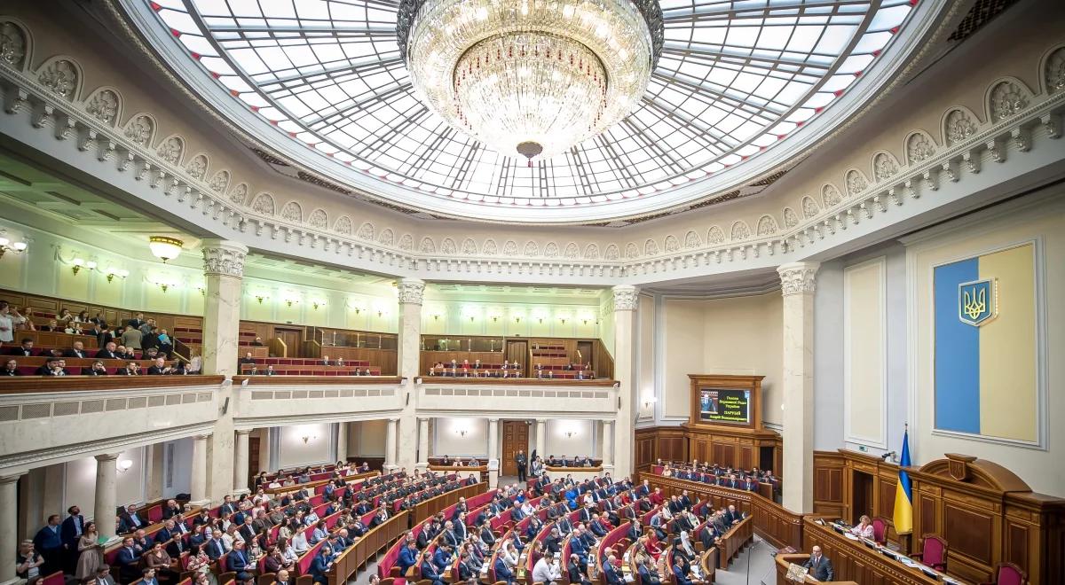 Werchowna Rada szykuje oświadczenie: ustawa o IPN wzmocni nastroje antyukraińskie. Znany jest tekst oświadczenia