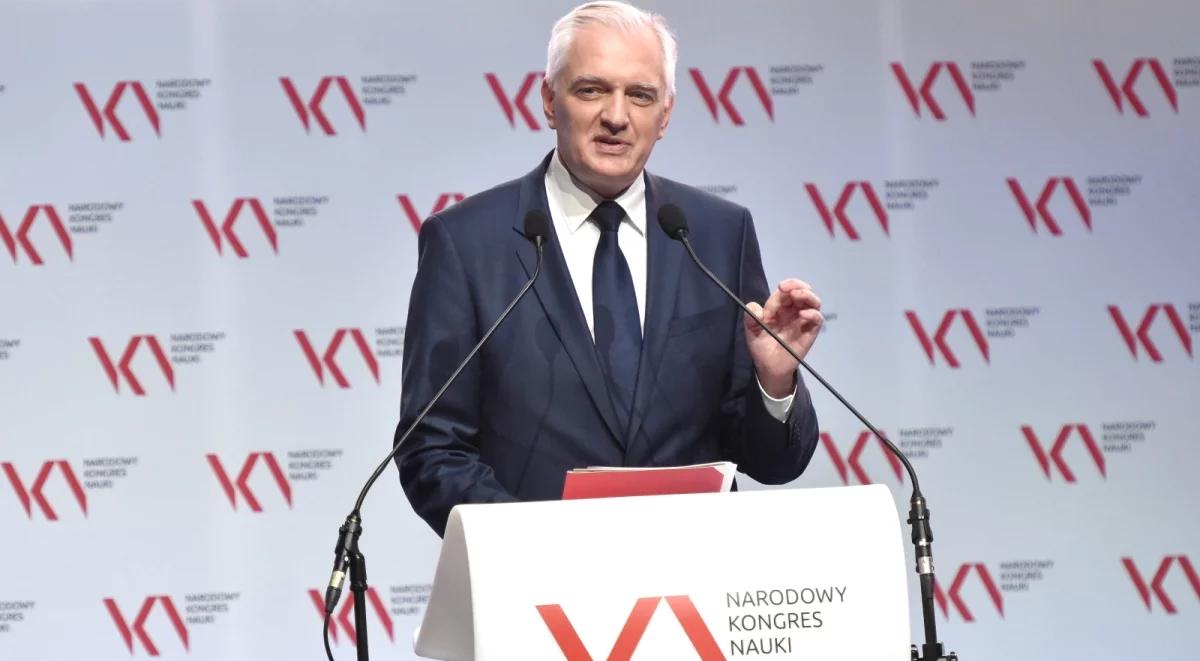 Jarosław Gowin: środowisko naukowe dostrzegło, że ustawa jest szansą