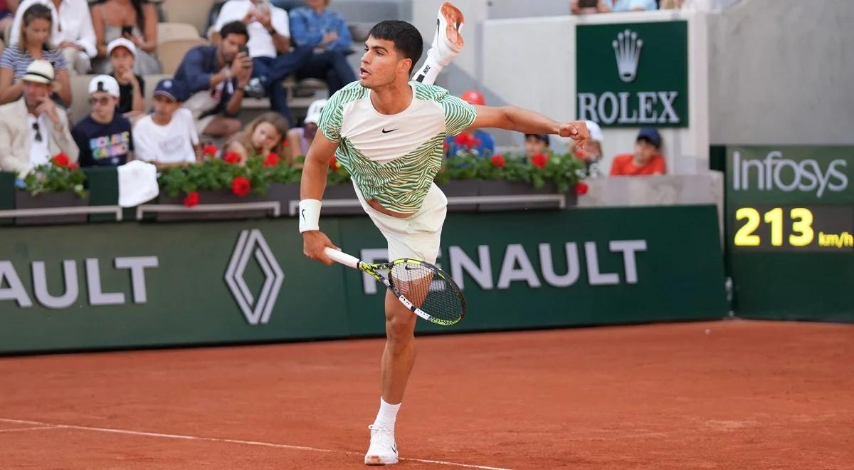 Roland Garros: Carlos Alcaraz melduje się w trzeciej rundzie