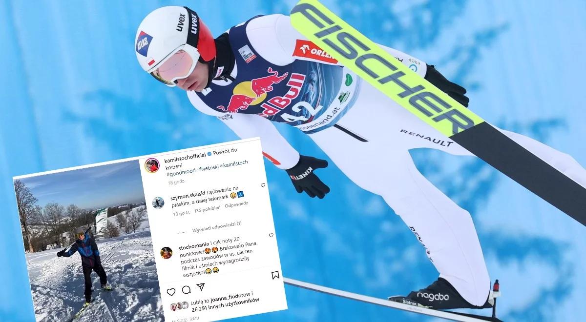 Kamil Stoch sam... zbudował skocznię. Mistrz wraca do formy?