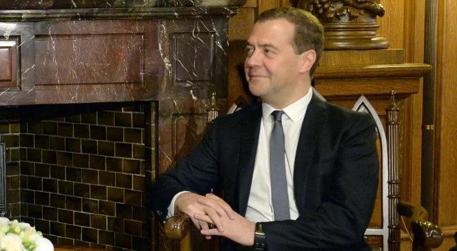 Dmitrij Miedwiediew: zaskarżymy sankcje nałożone na Rosję przez USA