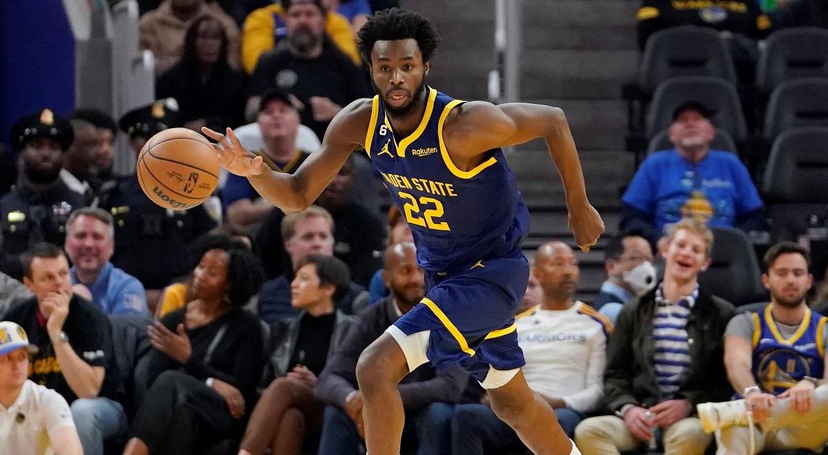 NBA: gładkie zwycięstwo Golden State Warriors. Wiggins zabójczo skuteczny zza łuku