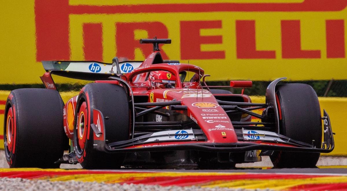 Formuła 1. Verstappen wygrał kwalifikacje, ale to Leclerc ruszy z pole position w Grand Prix Belgii