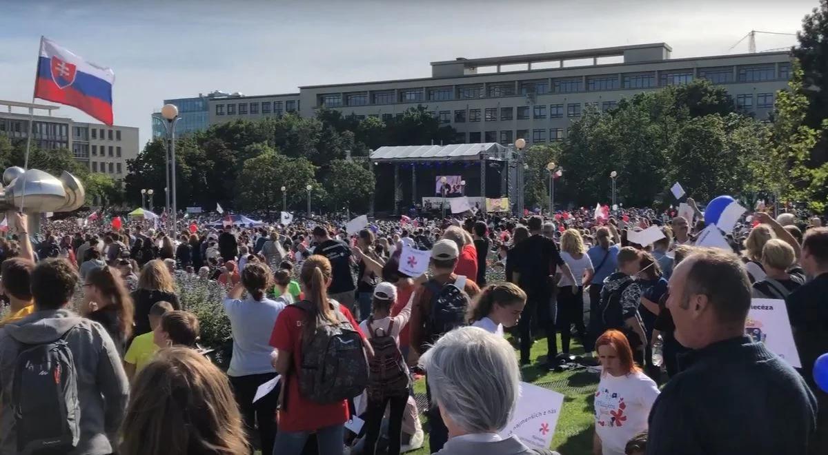 50 tys. uczestników na Marszu Życia na Słowacji. "Życie każdego człowieka jest bezcenne"