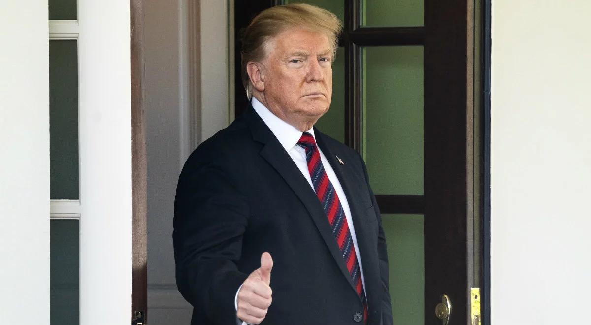 Donald Trump wyraził poparcie dla izraelskich działań w Strefie Gazy