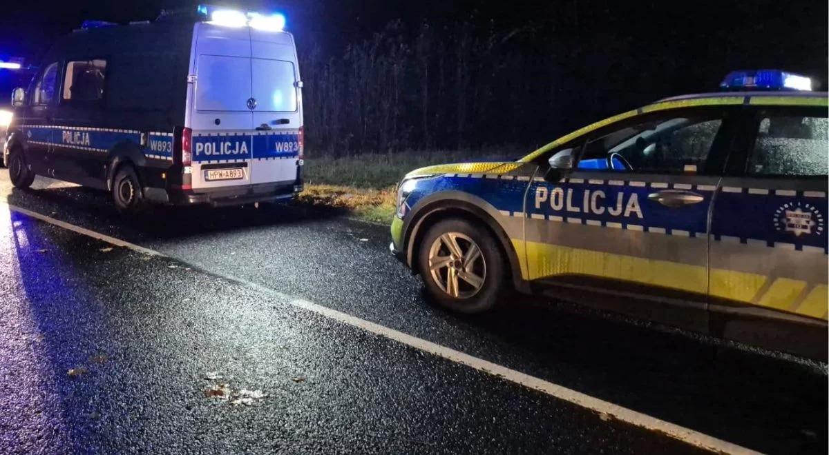 Dwa wypadki na Mazurach. Są ranni, nie żyje mężczyzna