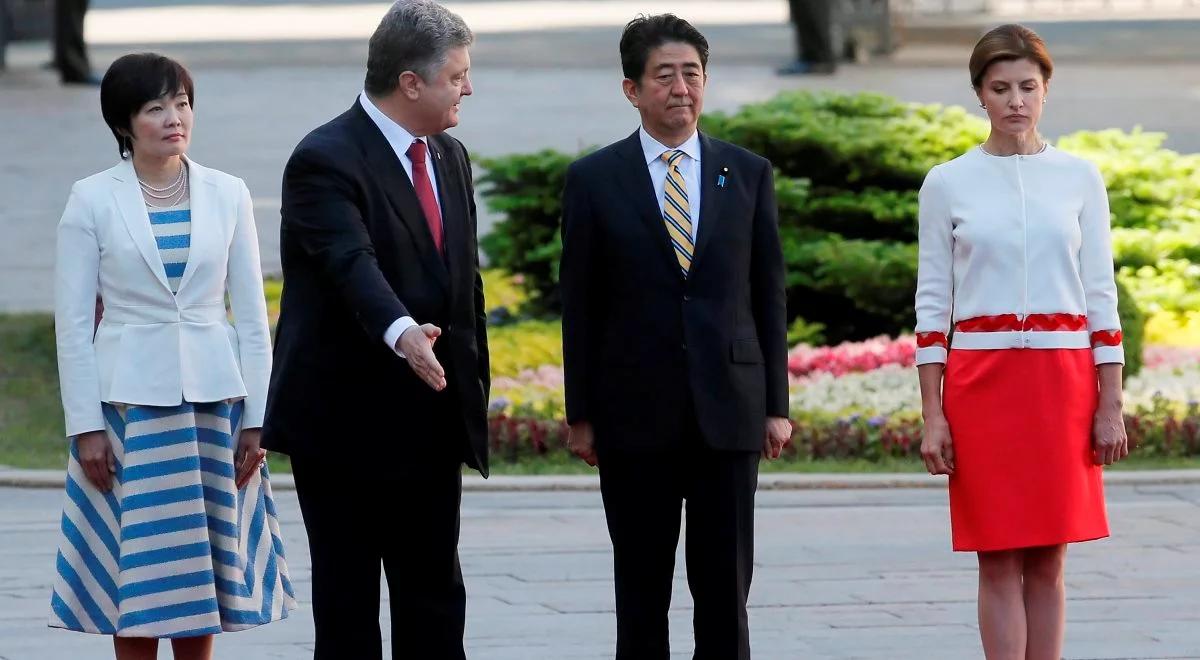 Premier Japonii w Kijowie przed szczytem G7. Kijów dostał 1,5 mld dolarów kredytu