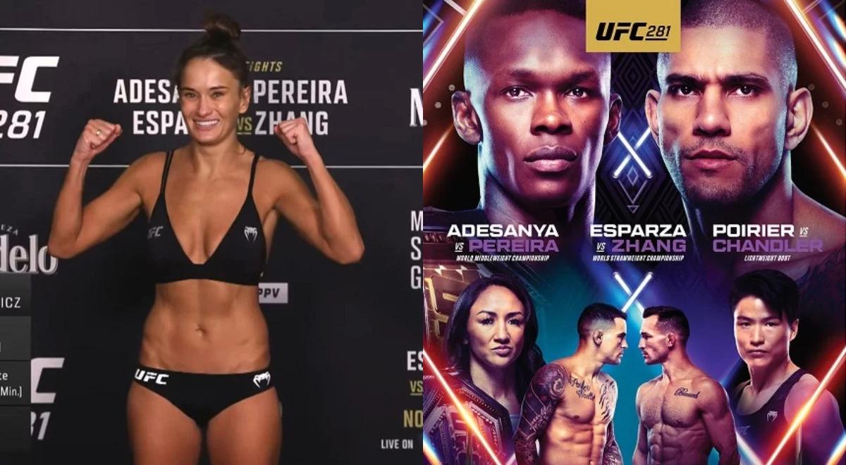 UFC 281: Karolina Kowalkiewicz zmierzy się z byłą zawodniczką KSW. Rywale Polaków w walkach wieczoru