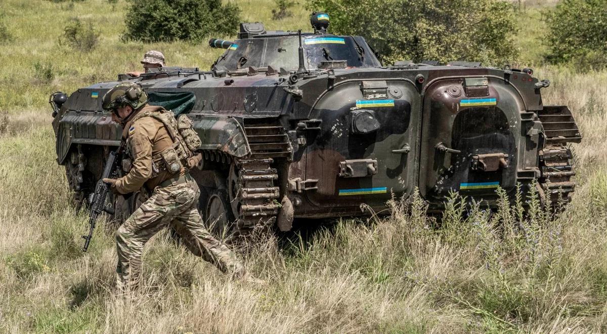 Ukraińcy czynią postępy w kontrofensywie. Kilkadziesiąt starć z Rosjanami