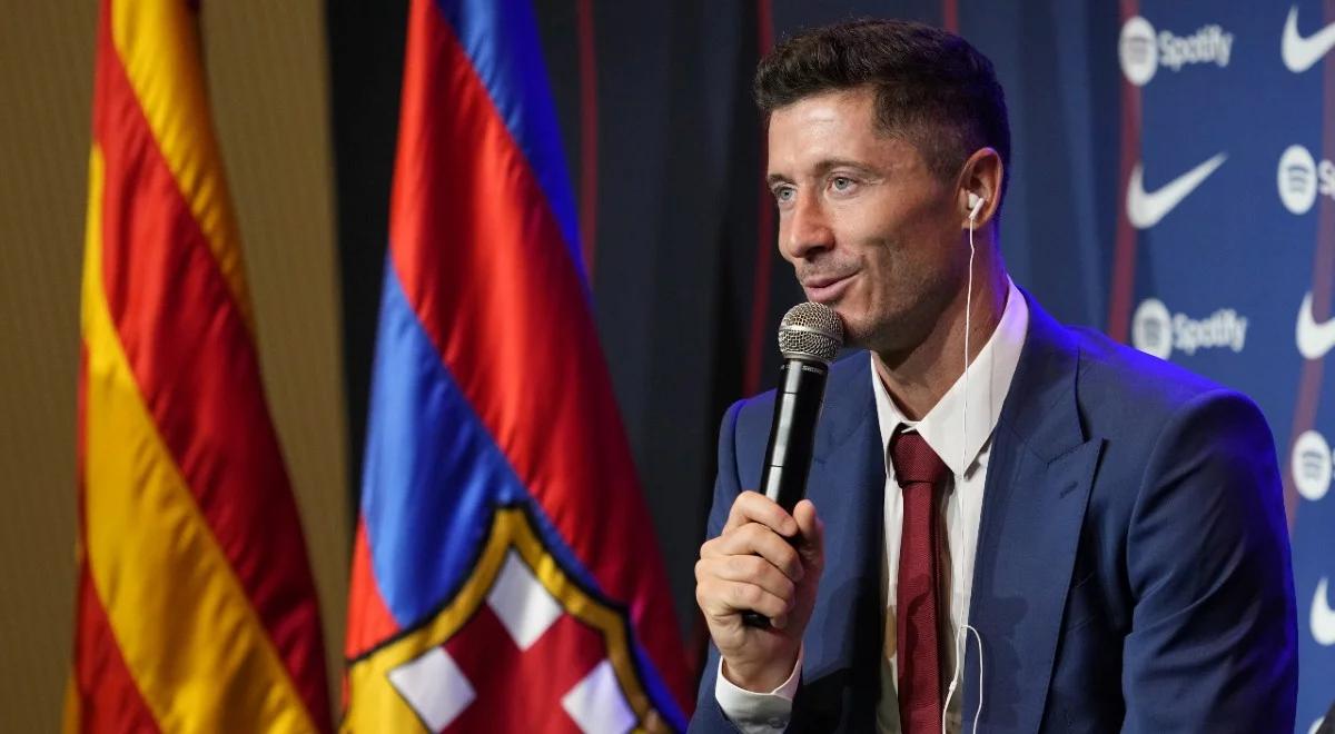 Robert Lewandowski skomentował prezentację w FC Barcelonie i numer na koszulce. "Wszystko się łączy"