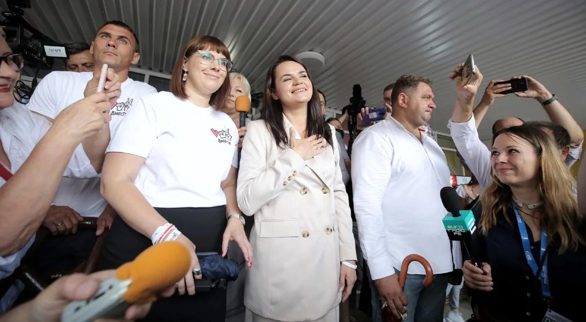 Dziennikarz TVP: powstaje pytanie, na ile białoruska opozycja jest związana z Rosją