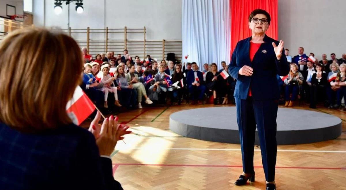 Beata Szydło: mam nadzieję, że atak na Jana Pawła II zbuduje silniejszą wspólnotę