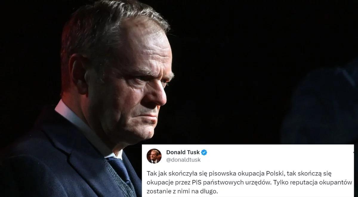 Premier Tusk: skończą się okupacje przez PiS państwowych urzędów