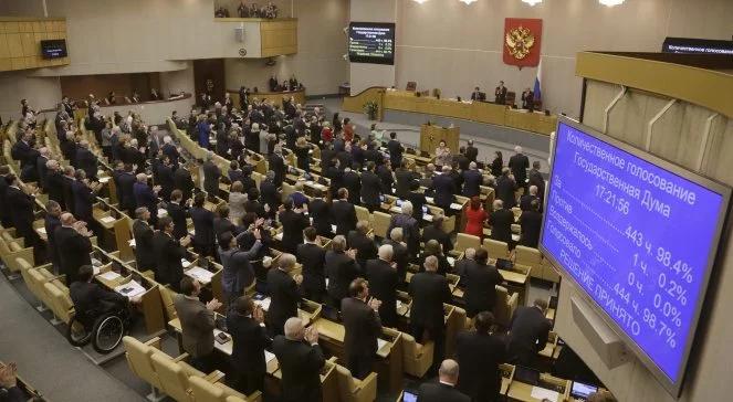 Duma za aneksją Krymu. "Rosja powinna przesunąć granice dalej"