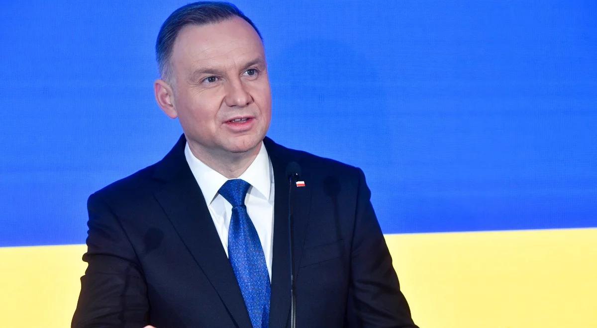 Wystawa nt. rosyjskich zbrodni na Ukrainie. Prezydent Duda: winni muszą ponieść odpowiedzialność