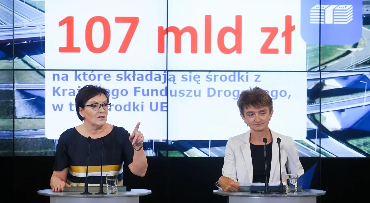 Budowa dróg w Polsce: 107 mld zł na 3,9 tys. km nowych tras i 57 obwodnic