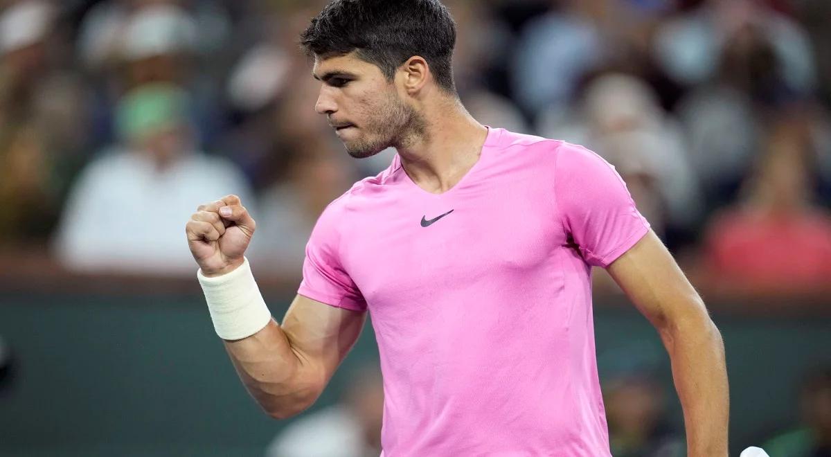 ATP Indian Wells: Carlos Alcaraz wygrał po raz setny. Tylko McEnroe był szybszy 