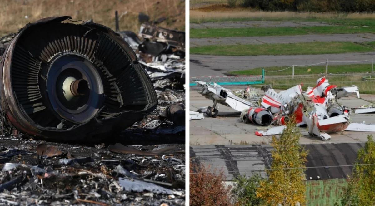 Katastrofa smoleńska i zestrzelenie malezyjskiego samolotu. Tak wyjaśniano obie tragedie