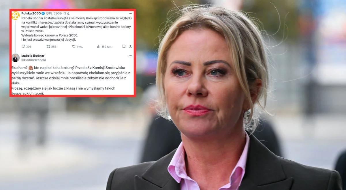 Izabela Bodnar odpowiada na wpis Polski 2050. "Kto napisał taką bzdurę?"