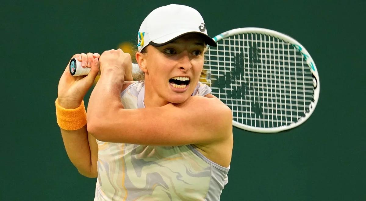 WTA Indian Wells: co za zagranie Igi Świątek! Precyzyjny lob Polki podczas meczu z Andreescu [wideo] 