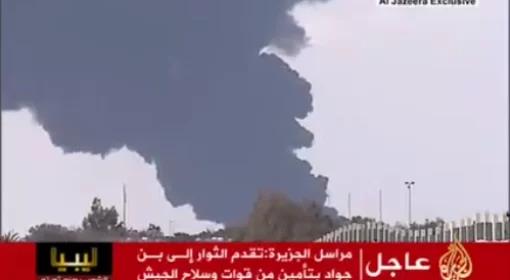 Libia: intensywne bombardowania, płoną magazyny ropy naftowej