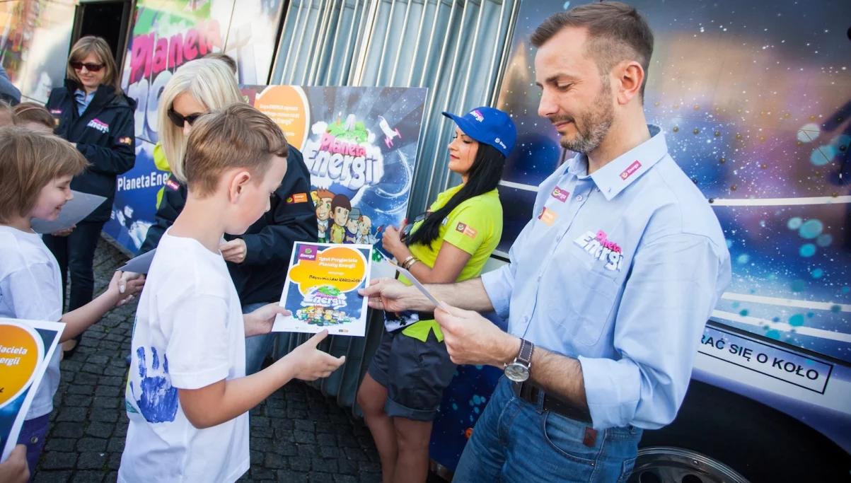 Wizyta mobilnego centrum nauki "Planeta Energii" w Elblągu