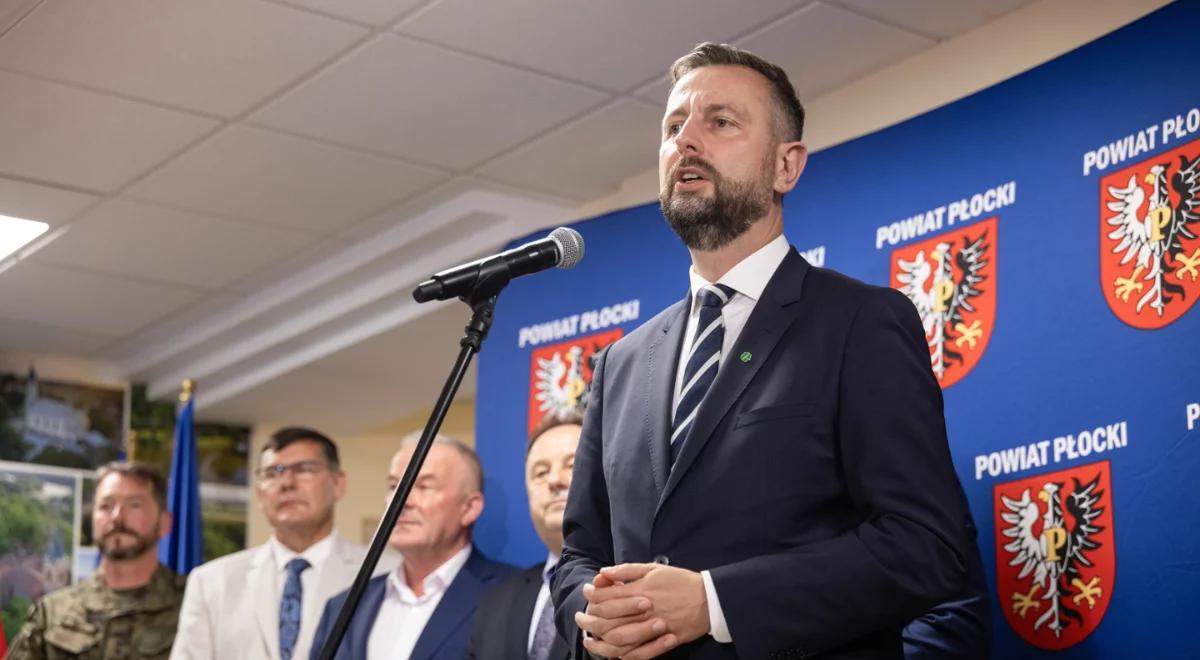 Szef MON o incydencie na granicy. "Polski żołnierz został zaatakowany"