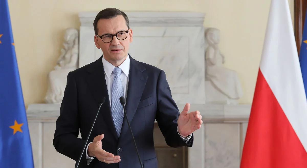 Premier Mateusz Morawiecki: nie oddamy Polski pod obcą kuratelę