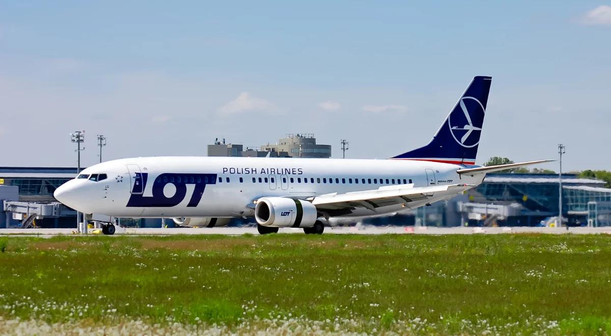 LOT odwołuje niektóre loty do Amsterdam-Schiphol. "Sytuacja jest dynamiczna"