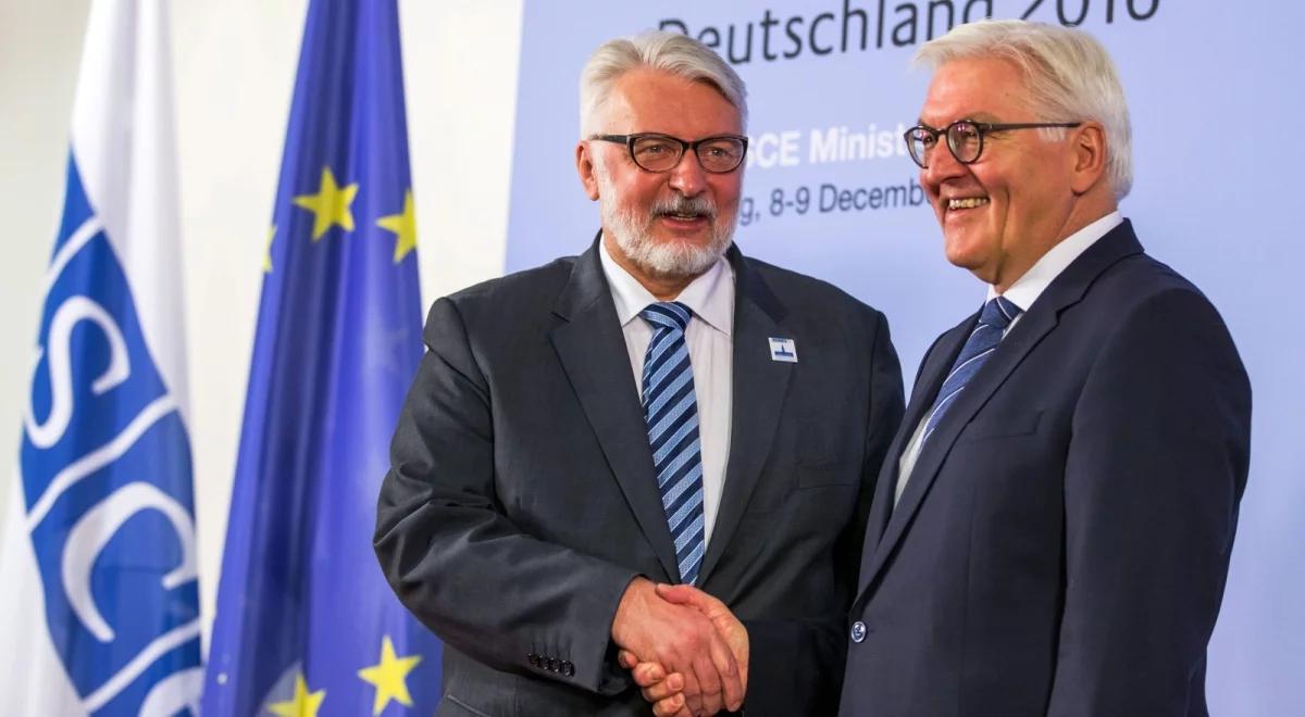 Szef MSZ: potrzebujemy Ameryki, tworzenie nowych podziałów na Zachodzie nie jest mądre