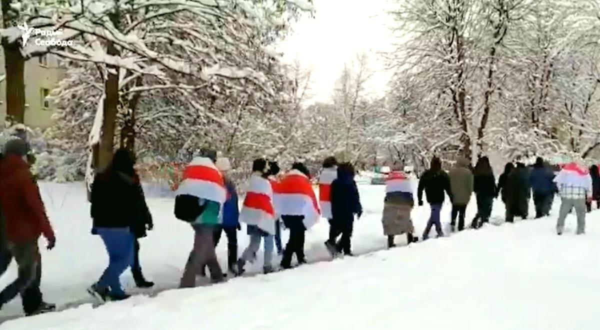 155. dzień protestów na Białorusi z żądaniem odejścia Łukaszenki. Ten mówi, że Putin jest jego jedynym przyjacielem