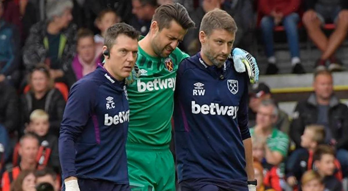 Premier League: Łukasz Fabiański kontuzjowany. Polak wypadł z kadry na mecz Everton -  West Ham United 