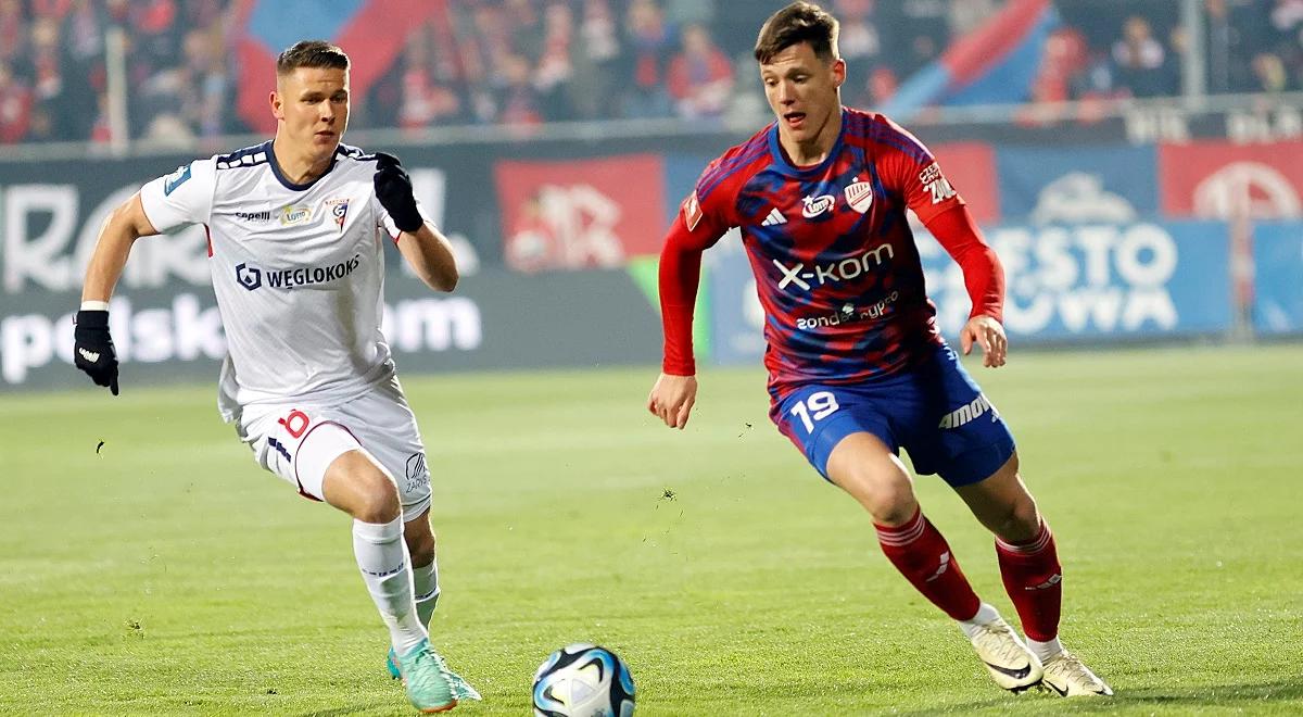 Ekstraklasa. Osłabiony Raków przegrywa z Górnikiem. Ekipę "Medalików" pogrążył jej były gracz