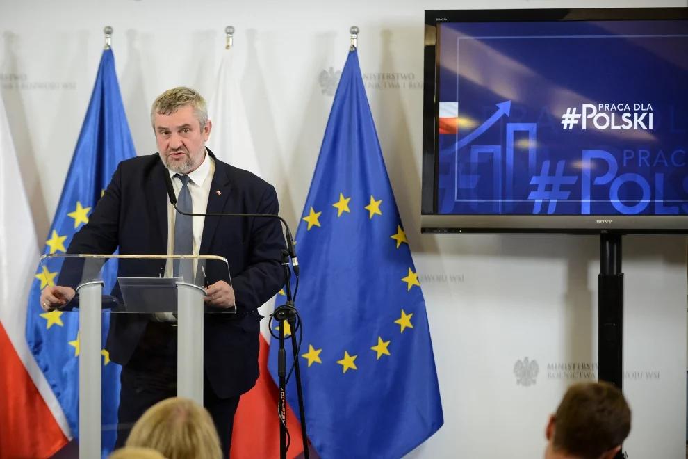 Jan Krzysztof Ardanowski podsumował 3 lata działania resortu rolnictwa