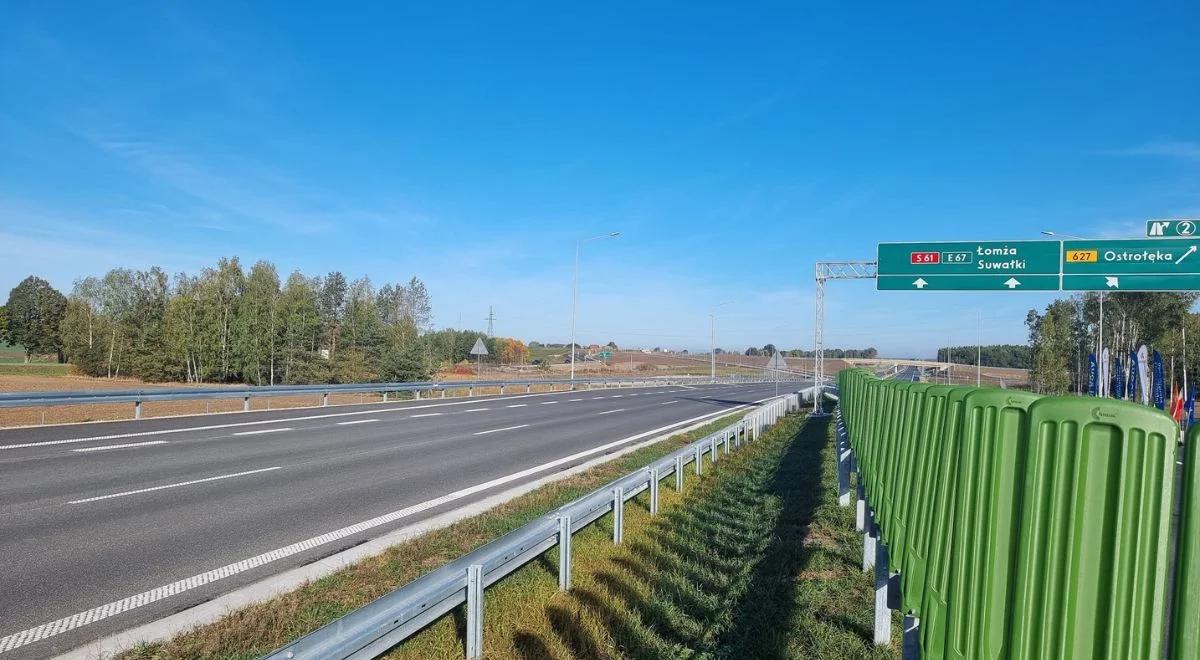 Kolejny odcinek trasy dostępny dla kierowców. Ministerstwo Infrastruktury: Via Baltica prawie gotowa