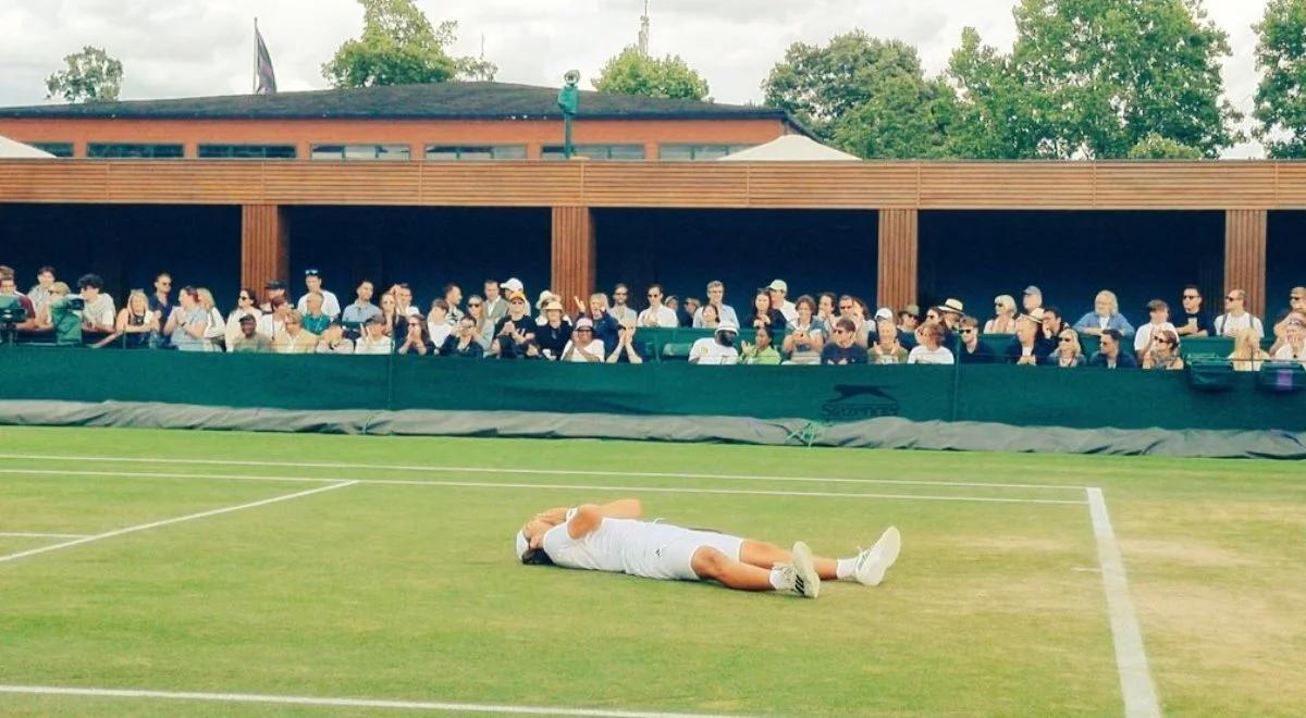 Wimbledon 2023: Tomasz Berkieta bez awansu do półfinałów. Dwie porażki młodego tenisisty