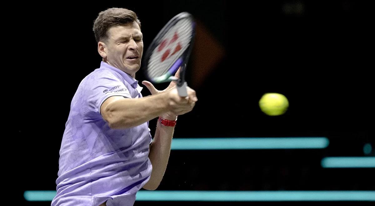 ATP Rotterdam: stoicki spokój Huberta Hurkacza po tenisowym thrillerze. "Praca przynosi efekty"