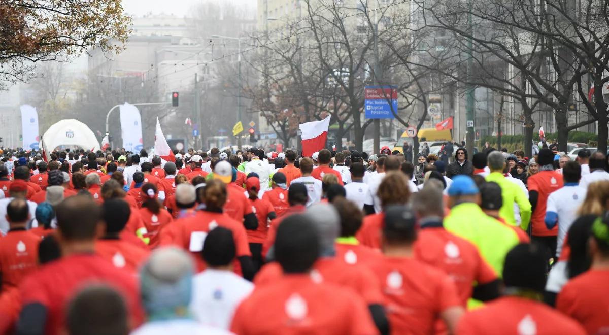 Warszawa: zakończył się Bieg Niepodległości
