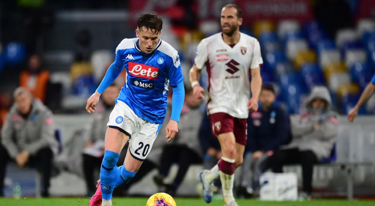 Serie A: Piotr Zieliński zakażony koronawirusem. Pomocnik Napoli opuści ligowy hit 