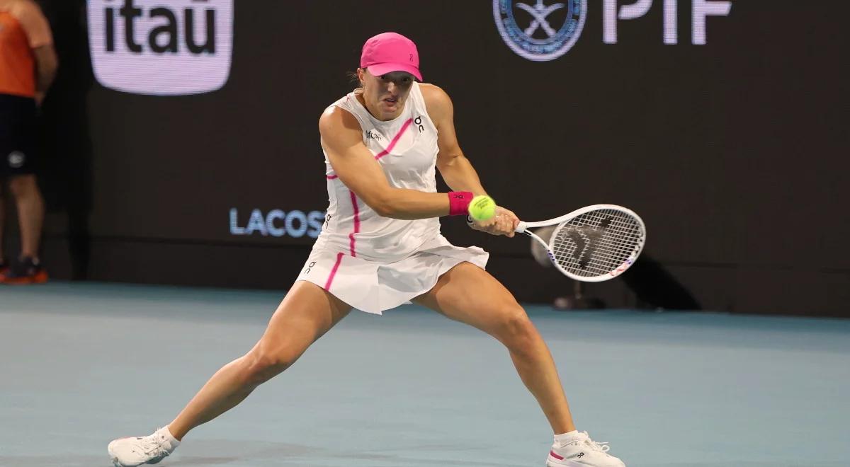 WTA Miami. Iga Świątek szuka przyczyn porażki. "Przeciwniczka wywierała presję"