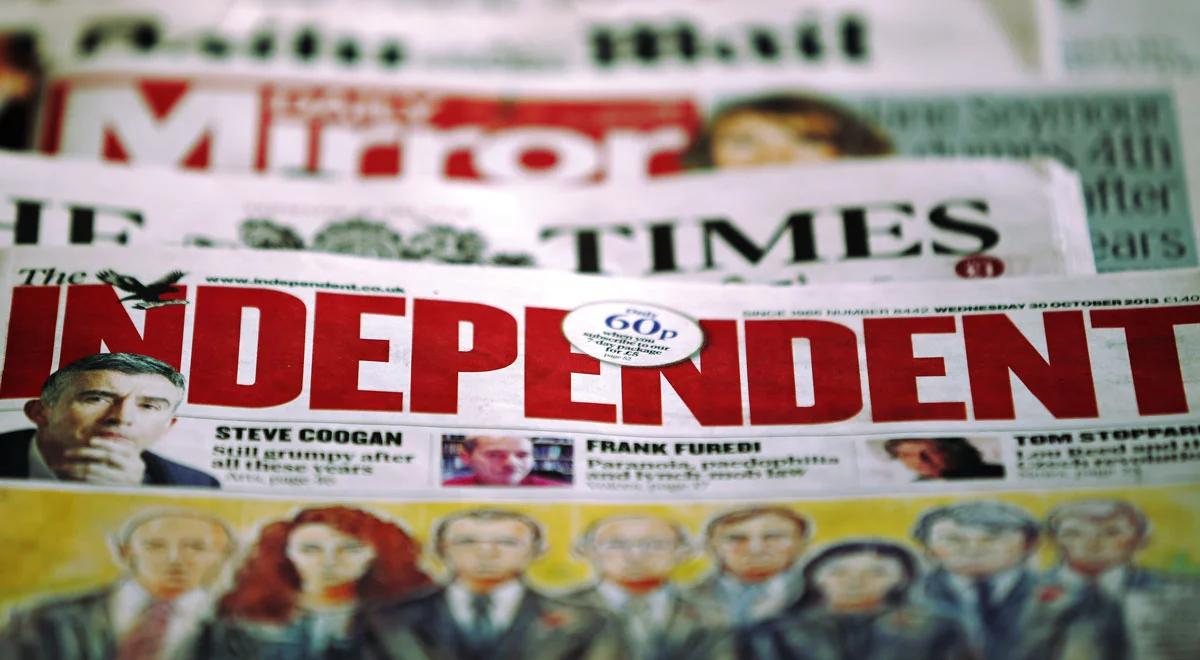 Koniec drukowanego The Independent 
