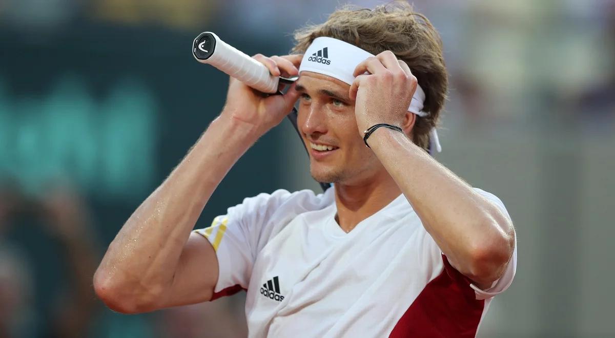 Alexander Zverev ukarany za atak na sędziego. ATP daje Niemcowi drugą szansę