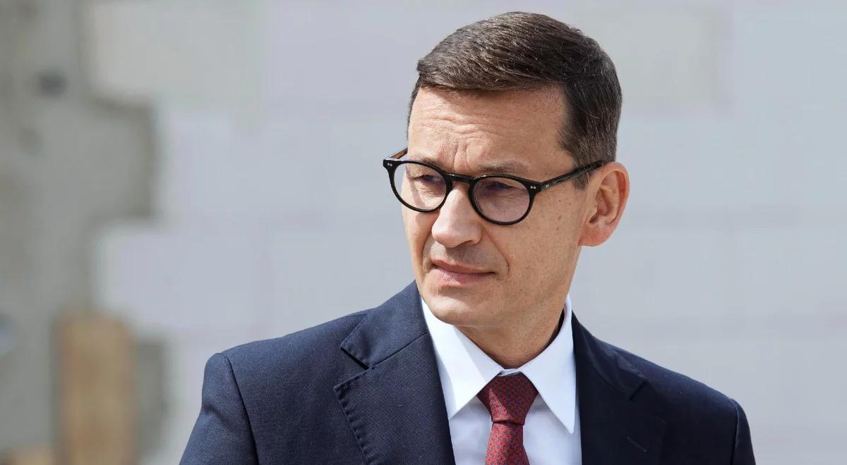 "Agresja białoruskich służb powinna spotkać się z międzynarodowym sprzeciwem". Premier o sprawie Cimanouskiej