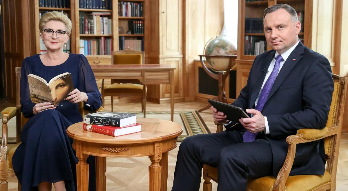 Para prezydencka zainaugurowała akcję czytania tekstów św. Jana Pawła II