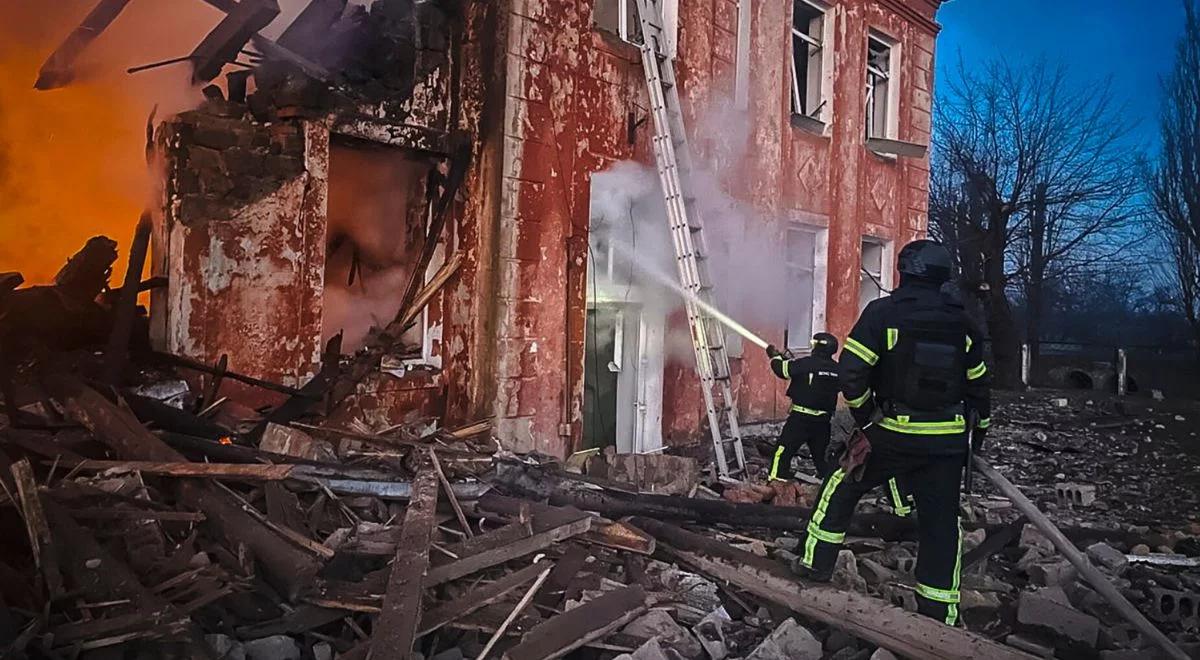 Rosja nasiliła ataki z powietrza. Ukraiński dowódca: ciężki ostrzał