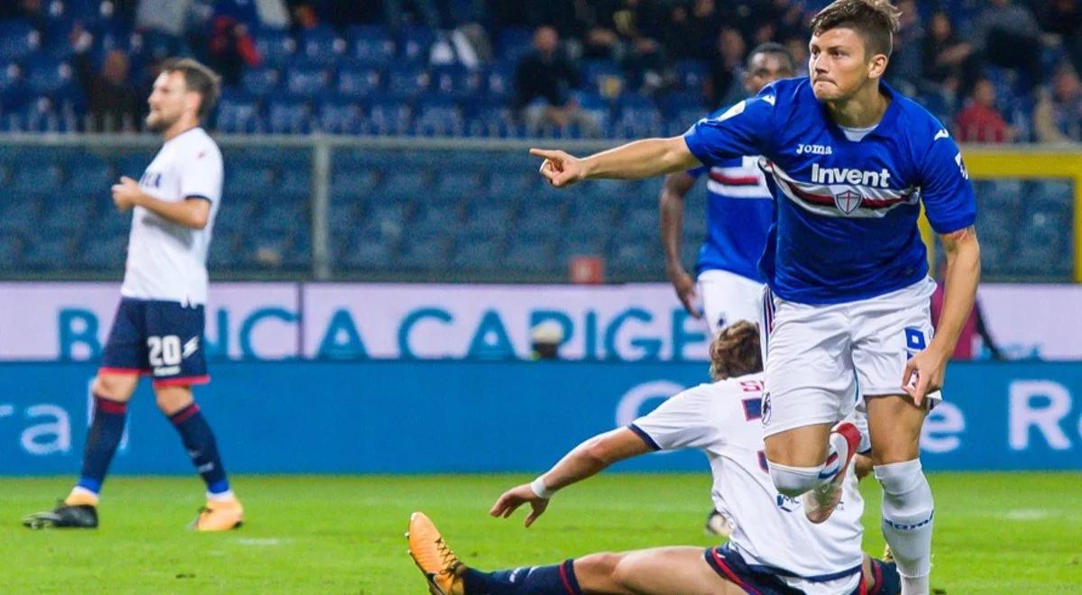 Serie A: Dawid Kownacki przekonuje do siebie Sampdorię i chce być jak Lewandowski