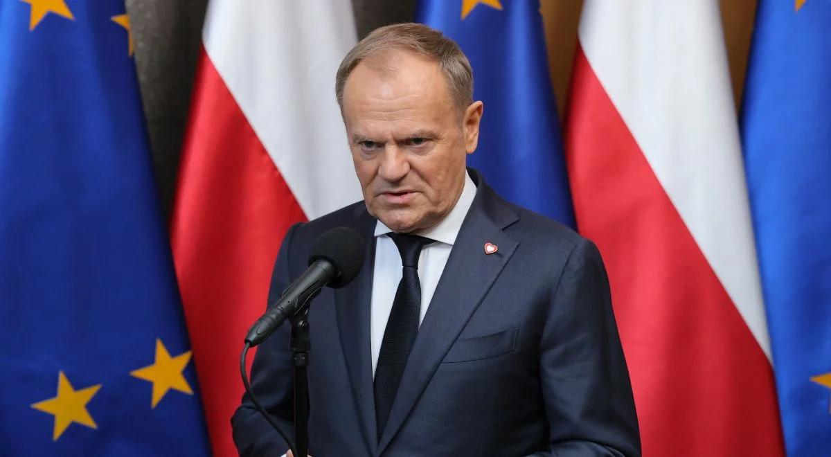 Tusk wspiera Zełenskiego. "Nie jesteście sami"